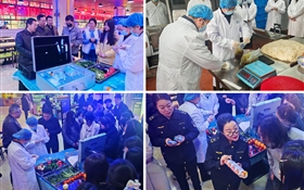 武威市、涼州區(qū)市場監(jiān)管部門走進(jìn)武威職業(yè)技術(shù)大學(xué)開展“你點(diǎn)我檢”食品安全惠民服務(wù)活動